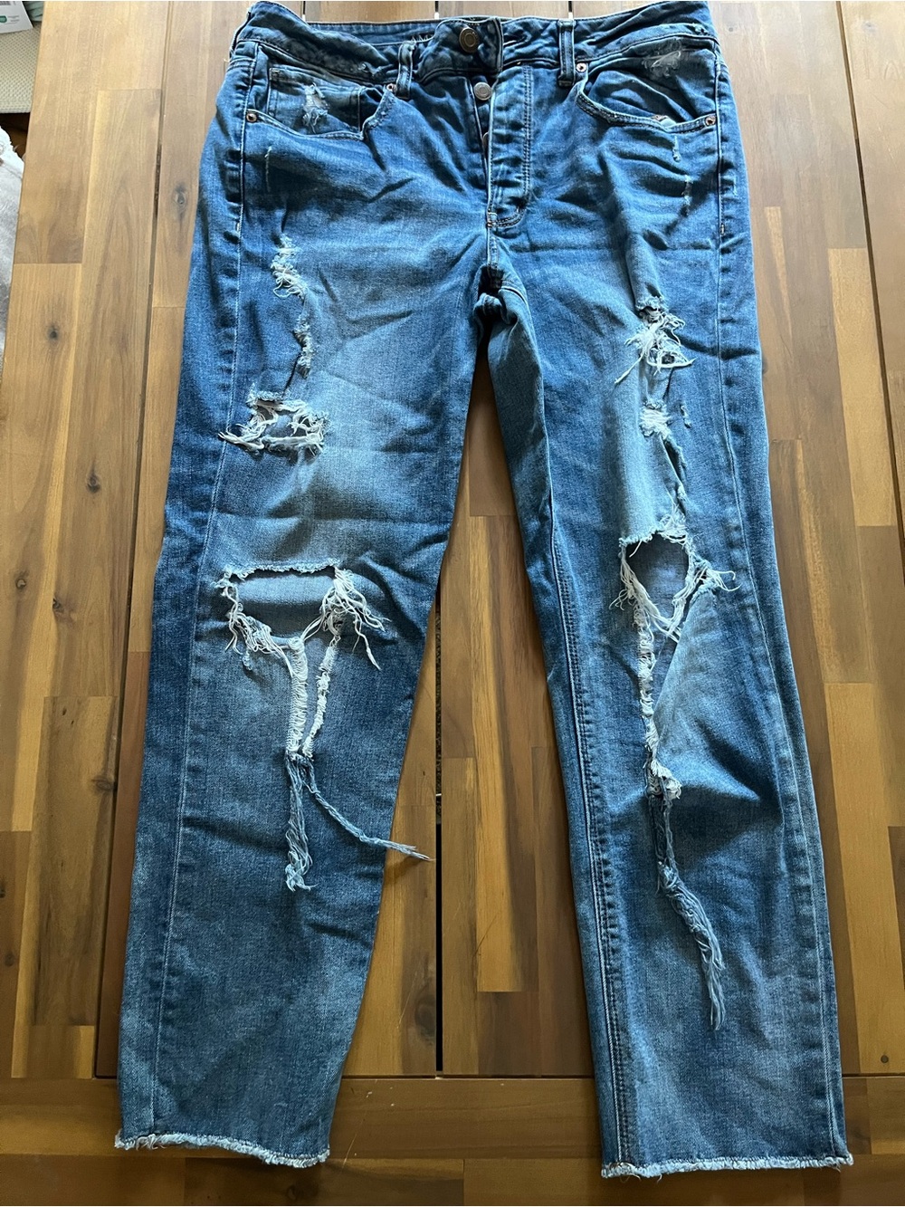 American Eagle Outfitters Distressed Tomgirl